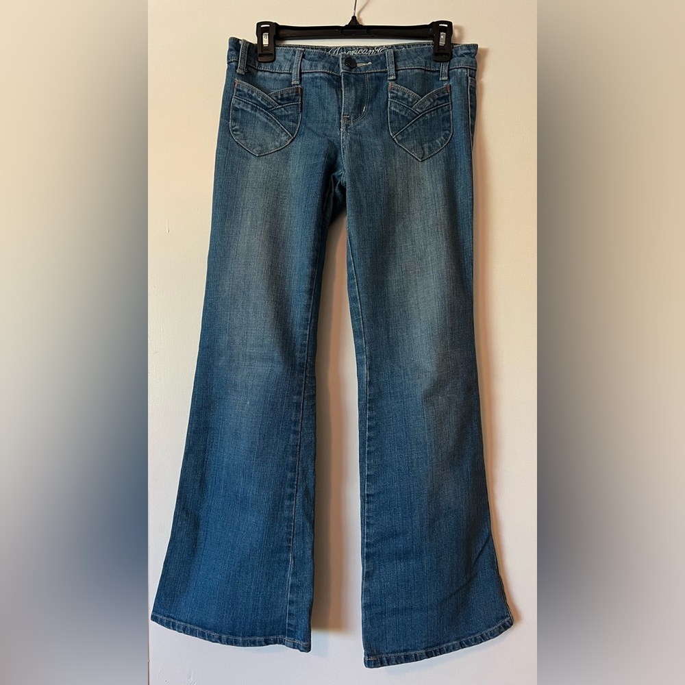 💙 2 for $20 - American Eagle Y2K Low Rise Boot Cut/Trouser Jeans